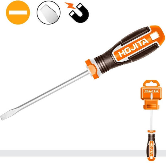 Hojita Magnetic Screwdriver Straight Size 6.5x125mm