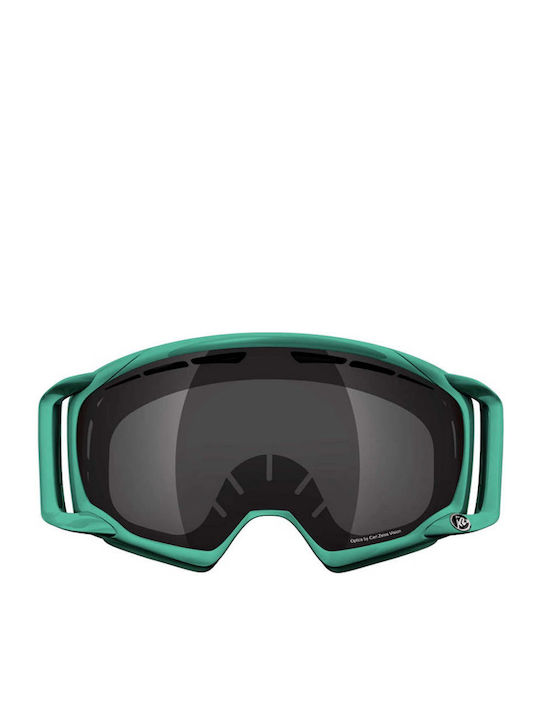 K2 Captura Jade Bouqet Μάσκα Σκι & Snowboard Ενηλίκων Ασημί με Φακό Φιμέ