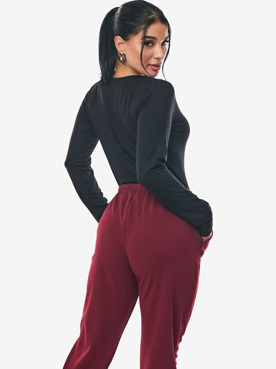 Body Pentru Femei Zâmbet Negru One Size
