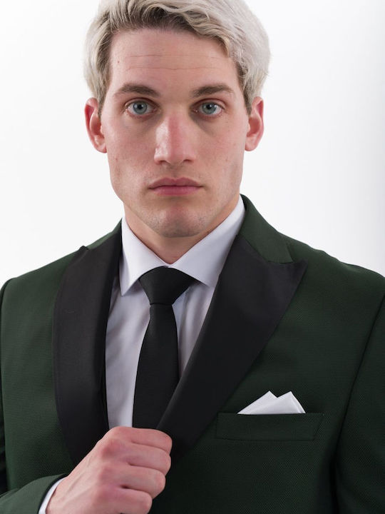 Herrenanzug mit Weste Green