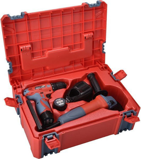 12v Drill Angle Grinder Extol Premium 125 Mm 750 W Li-ion