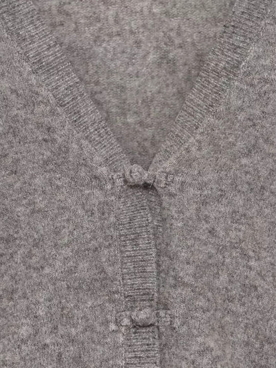 Γυναικεία Ζακέτα Dark Grey Melange
