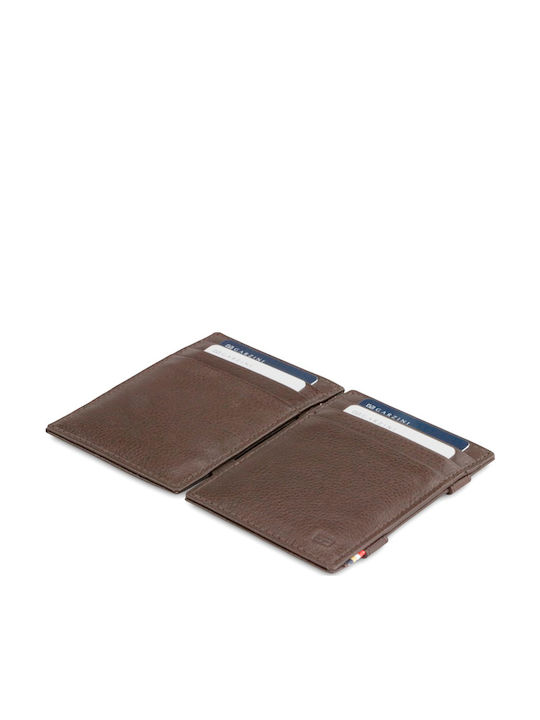 Essenziale Leather Men's Wallet Classic with RFID Brown