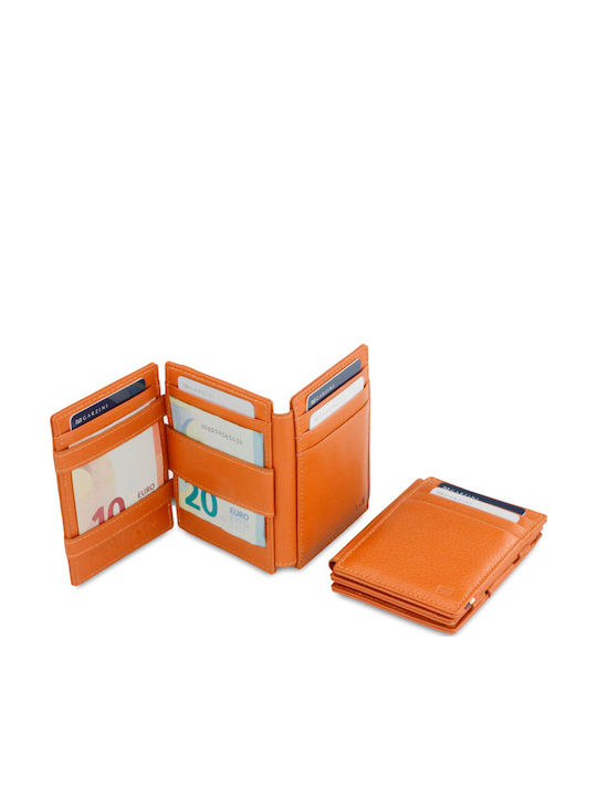 Magistrale Wallet Ανδρικό Πορτοφόλι με RFID Καφέ
