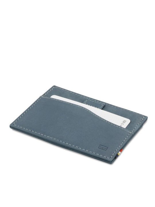 Leggera Leather Men's Wallet Classic with RFID Blue