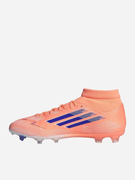 adidas F50 League Football Shoes with Cleats Orange