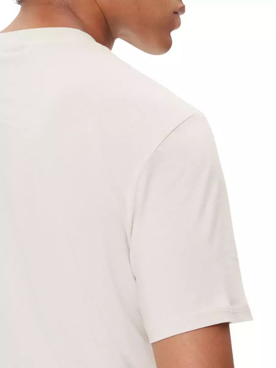 T-shirt Εκρού