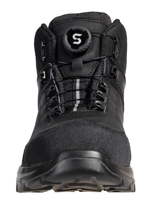Stenso RULER MID Waterproof Work Boots Black O2 with HI SR Certification