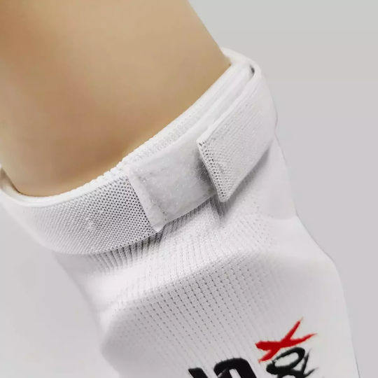 Olympus Sport Cotton Shin Guards Adults White