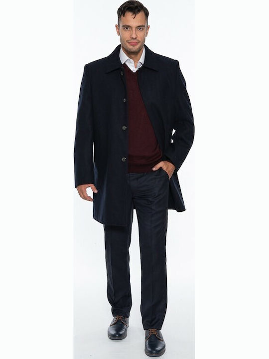 Herren Mantel Blue