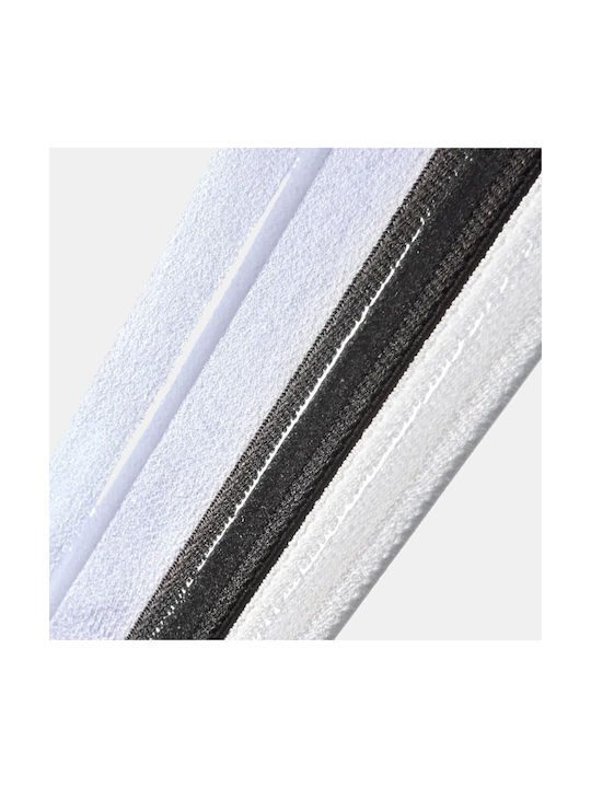 adidas 3 Pack Athletic Headband Black
