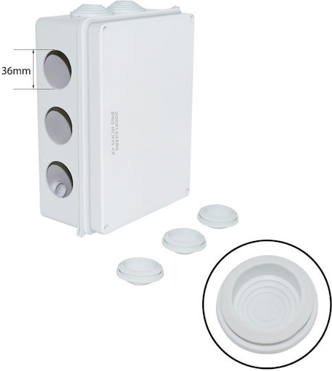 Uncle George Surface Mounted Electrical Box Branching Watertight IP65