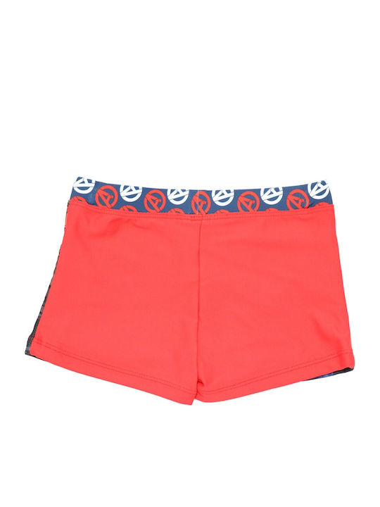 Marvel Costum de baie pentru copii Pantaloni scurți de înot Red