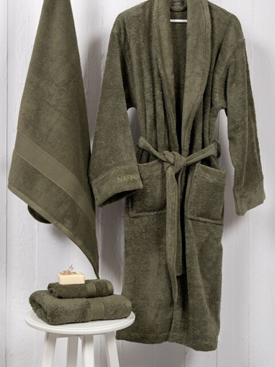 Naf Naf Bonjour Bademäntel Olive Grüne Xl