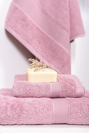 Naf Naf Bonjour Hand Towel 30x50cm Lilac Weight 600gsm