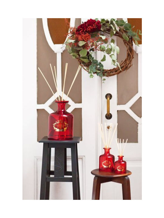 Castelbel Vază Decorativă Sticlă Roșu 1buc