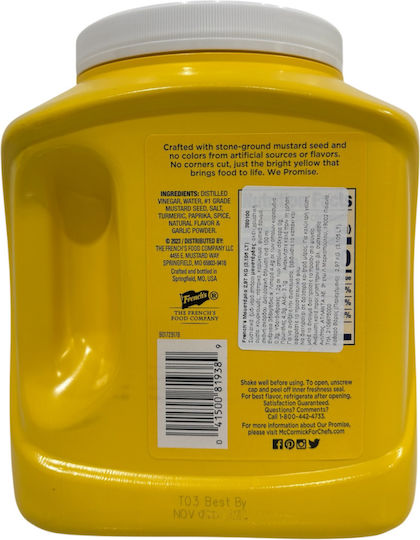 Mustard Classic Yellow 2.97kg French's