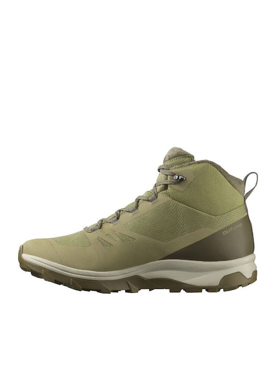 Salomon Outsnap Cswp Men's Waterproof Gray Hiking Boots