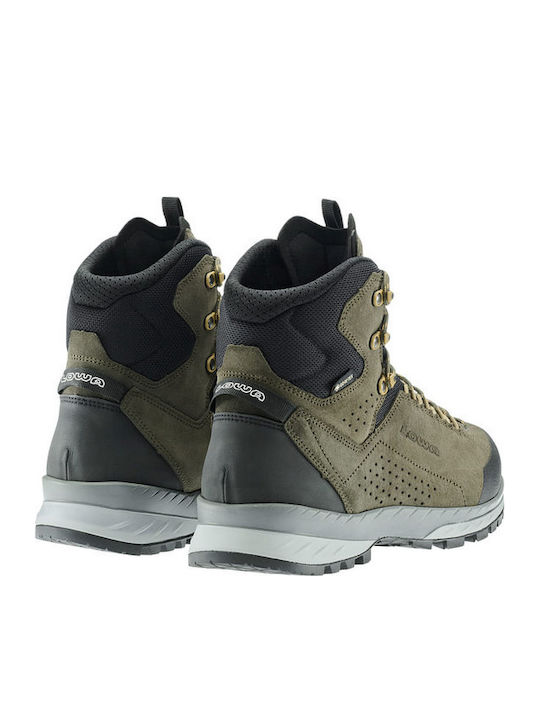 Lowa Men's Hiking Boots Waterproof with Gore-Tex Membrane Black
