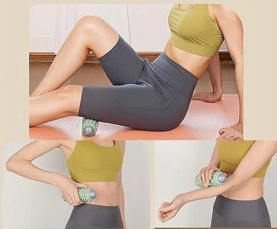Roller Massage for the Waist, the Back, the Legs, the Body & the Hands with Vibration Green