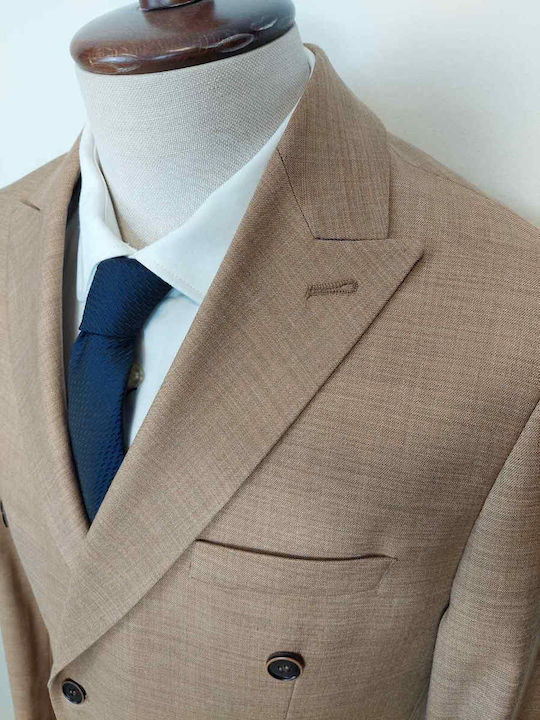 Мъжки Костюм Tabac Brown