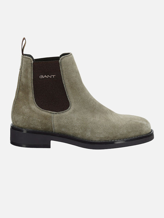 Gant Prepdale Leather Gray Chelsea Boots 31653106-241