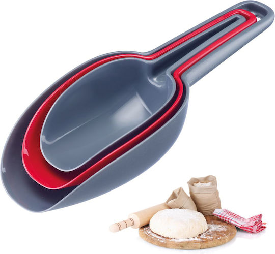 Westmark Set 3 Stück Kunststoff Lebensmittelschaufeln ''trionale'' 50 100 150 ml 90902270