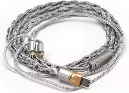 Dd Ddhifi M198c Usb-c Decodierung Ohrhörerkabel Hochleistungs-Occ-Kabel Dac Cs43198 Mmcx & 0.78 2-polige Anschlüsse In-line Mikrofon & Steuerung