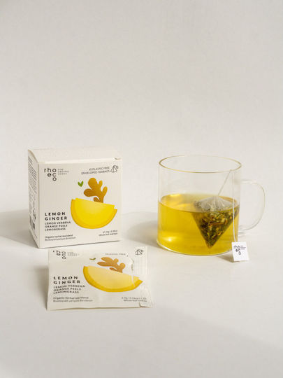 Rhoeco Органична Смес Lemon Джинджифил 10 Чайни Пакетчета 18045