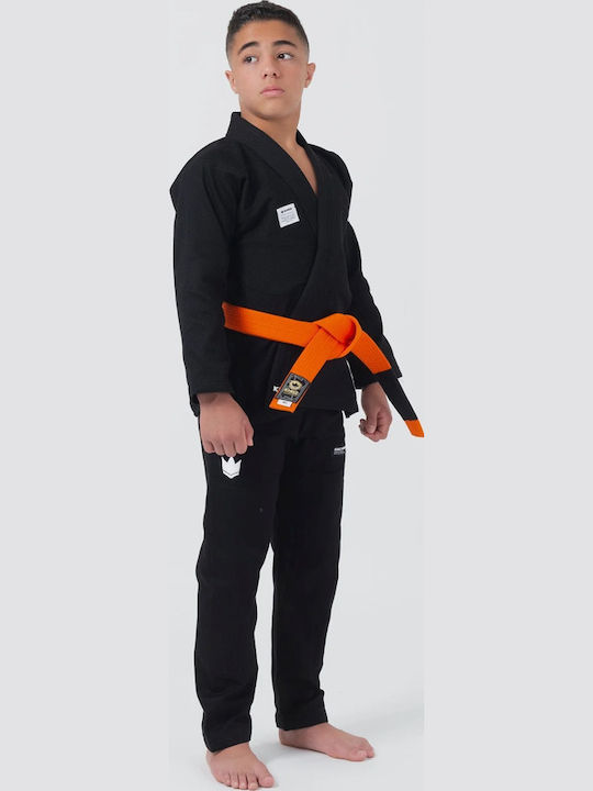 Kingz Kore 2.0 Kids Brazilian Jiu Jitsu Uniform Black