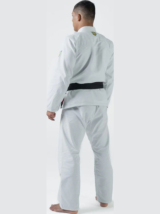 Kingz Ανδρική Στολή Brazilian Jiu Jitsu Λευκή