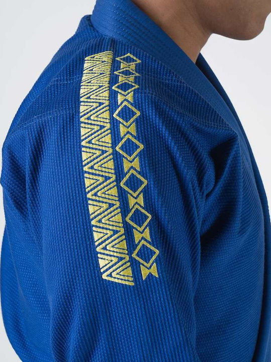 Kingz Bărbați Uniforme Jiu Jitsu brazilian Albastru