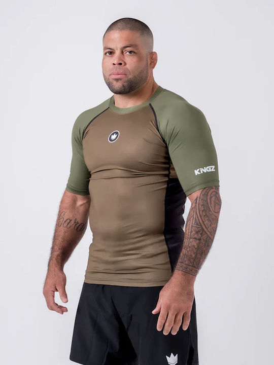 Kingz Short Sleeve Shirt KRS136 Green