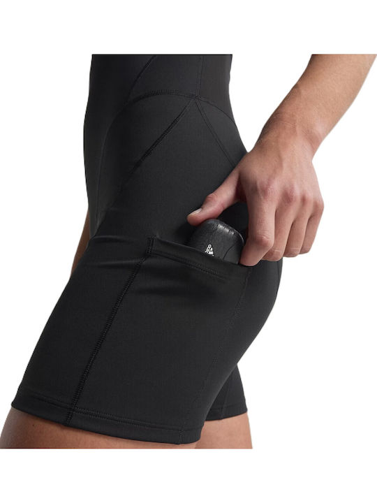 Women's One-piece Shorts Black