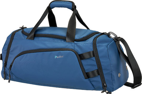 Paulter Sack Voyage Navy Blue Fabric L55xW25xH36cm