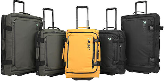 Paulter Sack Voyage 80lt Green with Wheels Fabric