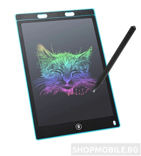 Color Lcd Drawing Writing Tablet 12" Screen Stylus Red