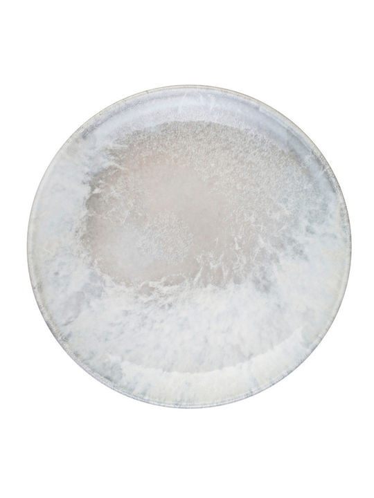Fine Plate Shallow made of Porcelain with Diameter 21cm 6pcs
