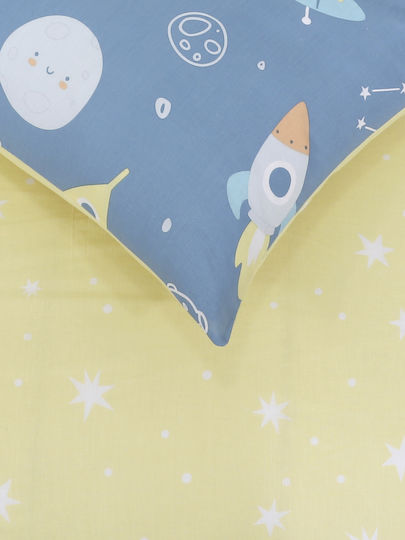 Kocoon Set Kids Duvet Cover Single with Pillowcase Cotton 165x245cm