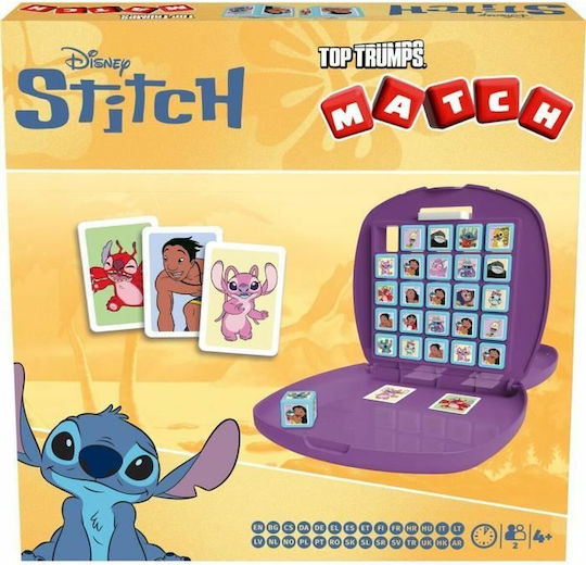 Board Game Lilo & Stitch Top Trumps Match for 2+ Players 4+ Years Old (FR) Winning Moves