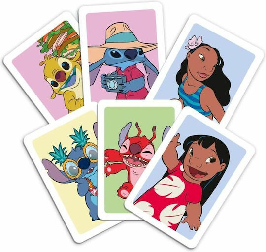 Board Game Lilo & Stitch Top Trumps Match for 2+ Players 4+ Years Old (FR) Winning Moves