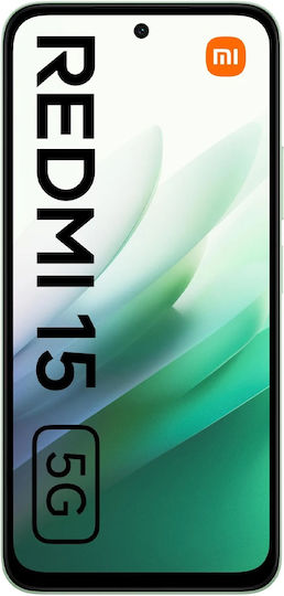 携帯電話本体 Redmi15 128GB Ripple Green SIMフリー】REDMI 15 5G 4GB+128GB Ripple Green Xiaomi｜シャオミ