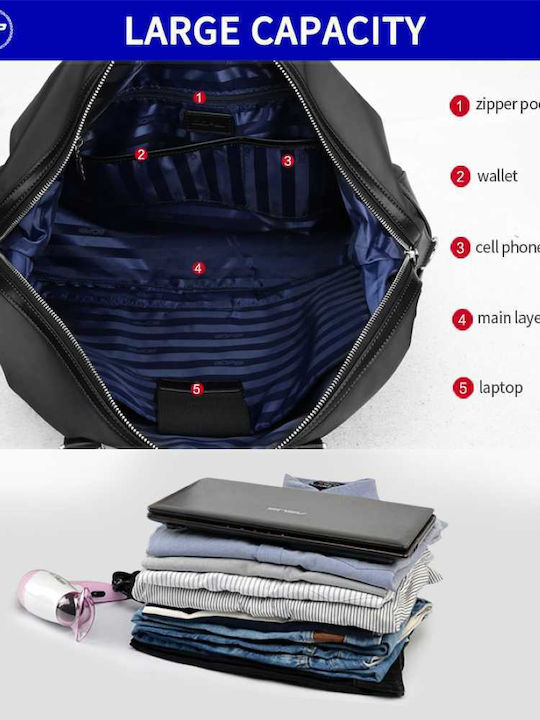 Bopai Αδιάβροχη Θήκη για Laptop σε Μαύρο χρώμα 32-01731