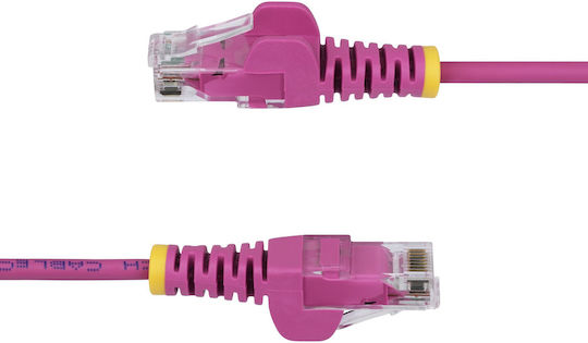 StarTech U/UTP Кат.6 (Gigabit) Мрежов Кабел Ethernet 1м Розов