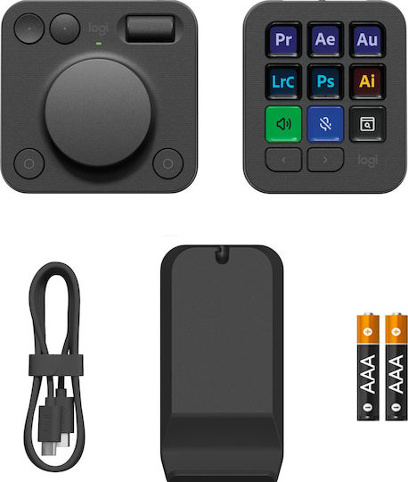 Logitech Mx Creative Console Graphite Computers