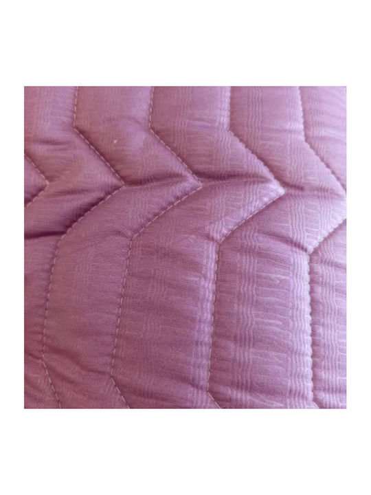 Carmel Пухено Двойно с Пълнеж Microfiber 200x220бр Mboss Dark Lila 150 г/м²Gsm
