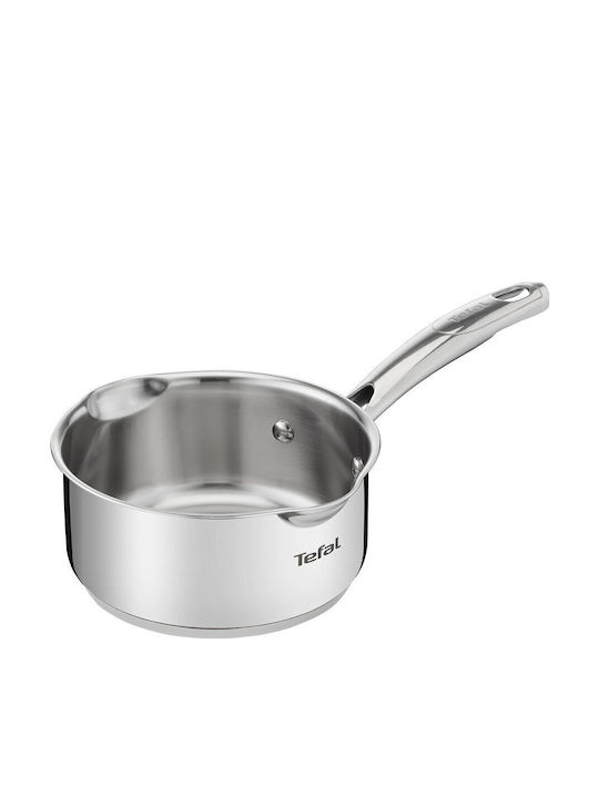 Tefal Duetto+ Pots Set of Stainless Steel with No Coating Silver 7pcs