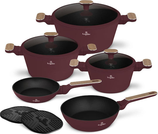 Berlinger Haus Leonardo Collection Cookware Set 5 Pieces Berlinger Haus Leonardo Collection Cookware Set 5 Pieces
