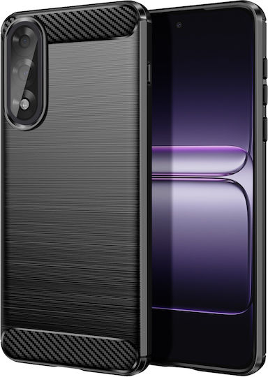 Avizar Handyhülle Oneplus Nord 5 In Carbon Effekt Silikon Gebürstete Textur Schwarz