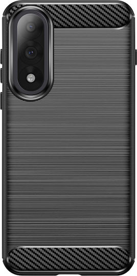 Avizar Handyhülle Oneplus Nord 5 In Carbon Effekt Silikon Gebürstete Textur Schwarz
